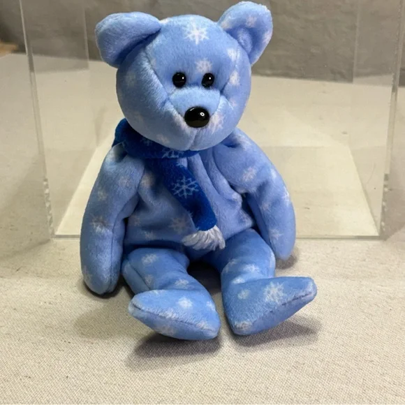 TY Beanie Babies- Holiday Plush Bear Set of 6  - Vintage - Picture 10 of 15